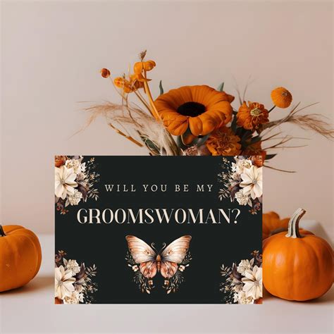 Download Free Groomswoman Printable