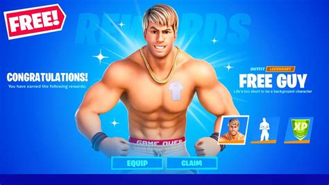 Unlock a World of Possibilities with Free Guy's Exclusive Fortnite Skin!