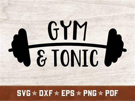 Download Free Gym   Tonic Commercial Use DXF Files
