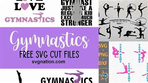 Download Free Gymnastic Hero SVG Cut Files