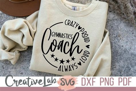 Download Free Gymnastics Coach SVG For Crafts