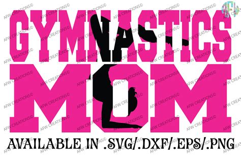 Download Free Gymnastics Mom - SVG, DXF, EPS Cut Files Files
