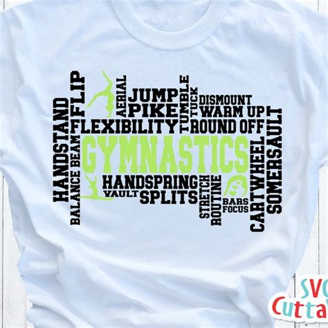 Download Free Gymnastics Subway Art Files DXF Files