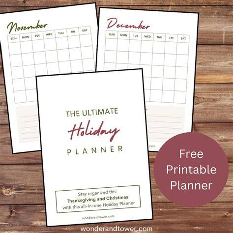 Download Free HOLIDAY EVERYDAY Printable