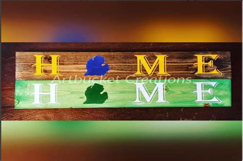 Download Free HOME Michigan Cutfile Crafts
