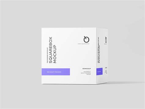 Download Free Half-Open Box Mockup PSD Mockup Templates