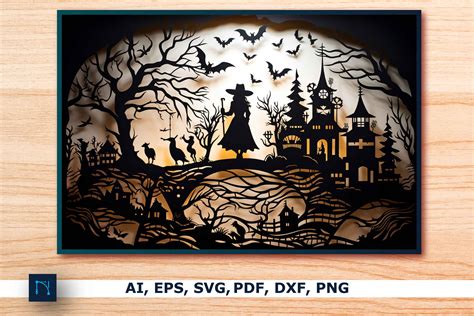 Download Free Halloween Banner - SVG File, DXF File Cut Files