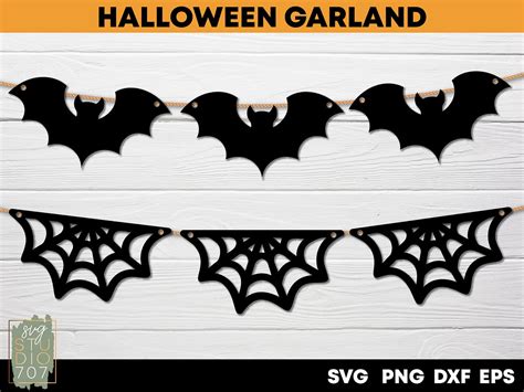 Download Free Halloween Banner - SVG File, DXF File Silhouette DXF Files