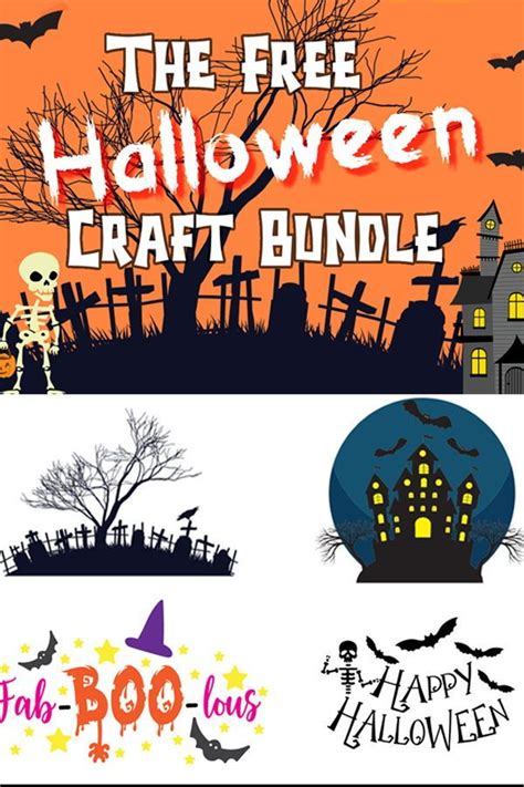 Download Free Halloween Bundle For Crafts