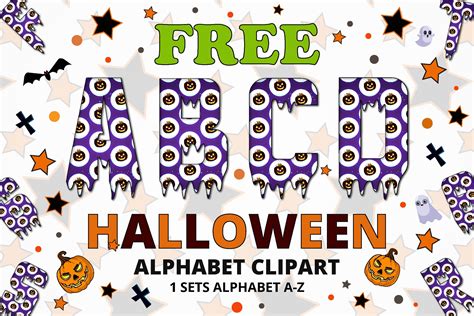 Download Free Halloween Letters For Crafts