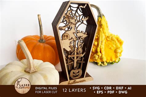 Download Free Halloween Mobile - SVG File, DXF File DXF Files