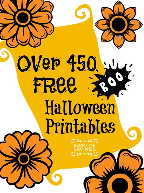 Free Halloween Printable Pictures