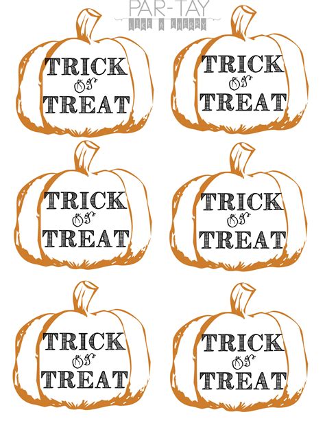 Free Halloween Printables Tags