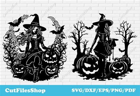 Download Free Halloween Witches Cut Files