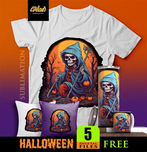 Download Free Halloween bundle with 100  elements Files Free PSD Mockups