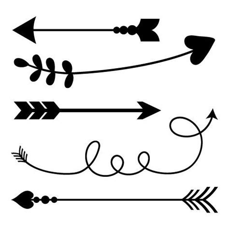 Download Free Hand Drawn Arrow SVG Cut File Files DXF Files