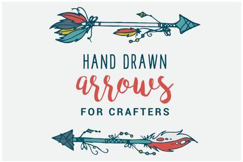 Download Free Hand Drawn Arrows for Crafters For Crafts