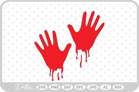 Download Free Hand Prints- SVG File, DXF File For Crafts