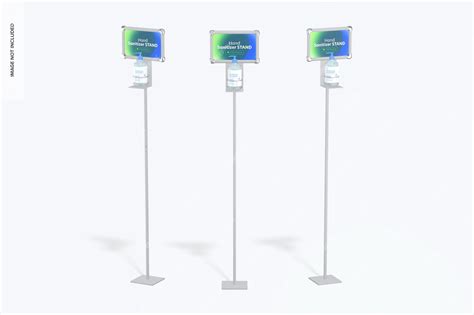 Download Free Hand Sanitizer Stand Mockup PSD Generator PSD Files