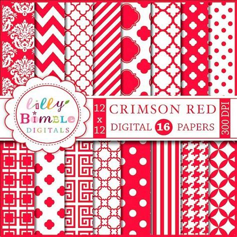 Download Free Hand draw Red Digital Paper Pack Digital Background DreamCollection Files DXF Files