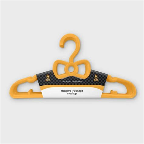 Download Free Hangers Package Mockup PSD Object Mockups PSD Files