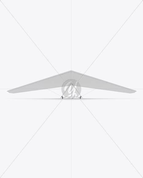Download Free Hangglider Mockup - Front View PSD Generator
