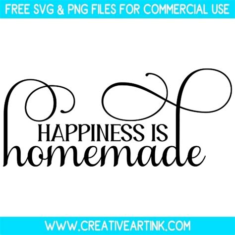 Download Free Happiness Is homemade Files