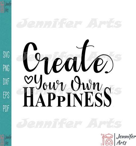 Download Free Happiness is.. Silhouette For Crafts