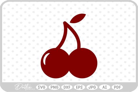 Download Free Happy Cherries - SVG File, DXF File Creativefabrica For Crafts
