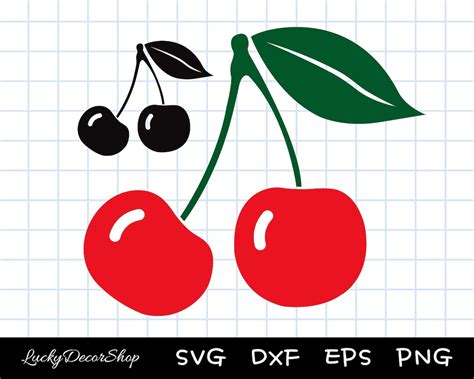 Download Free Happy Cherries - SVG File, DXF File Cricut SVG