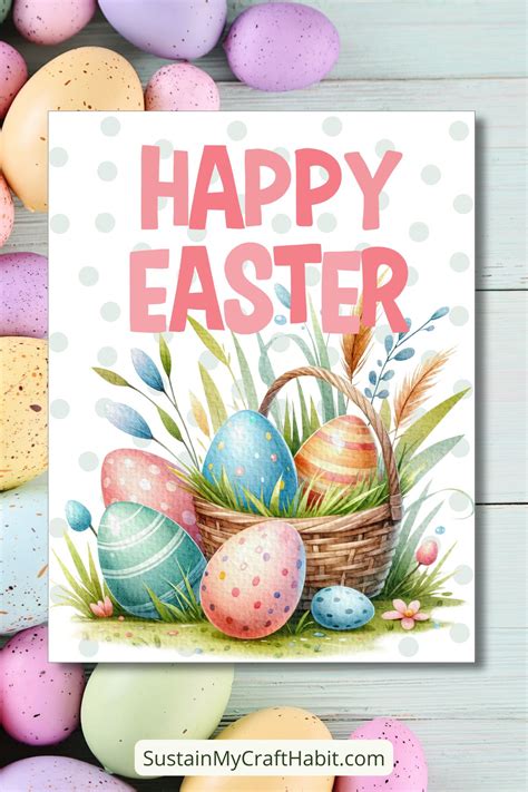 Download Free Happy Easter Cards For Crafts