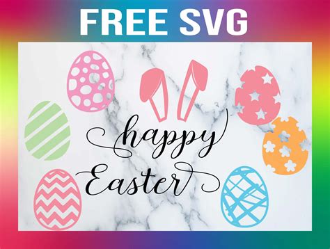 Download Free Happy Easter SVG For Crafts