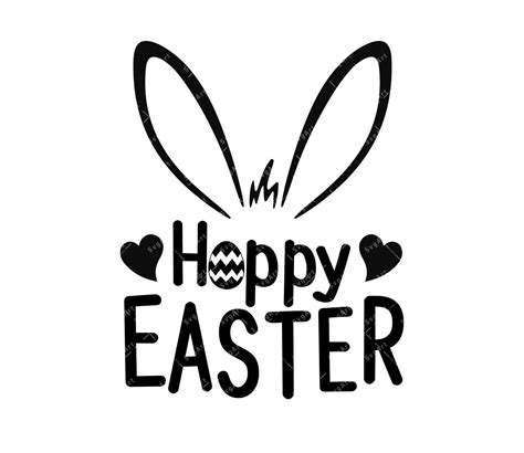 Download Free Happy Easter Svg Design for Cricut Machine
