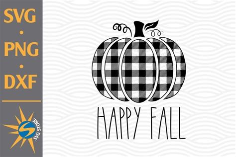 Download Free Happy Fall Pumpkin DXF Files