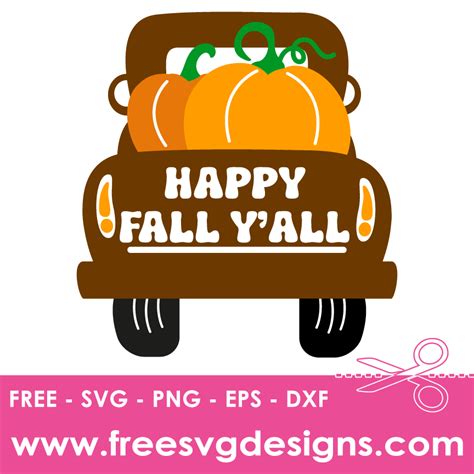 Download Free Happy Fall Yall SVG/PNG Graphic Commercial Use DXF Files