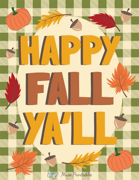 Download Free Happy Fall Yall SVG/PNG Graphic Printable