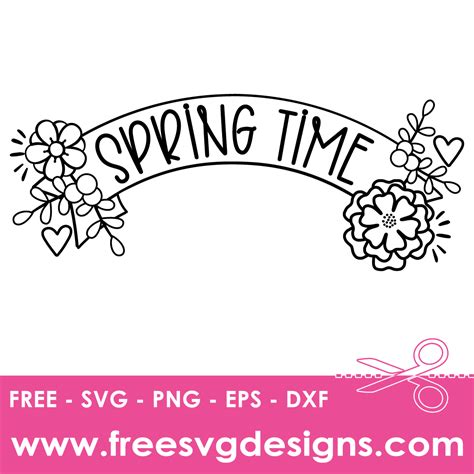 Download Free Happy Spring SVG file for Spring DXF Files