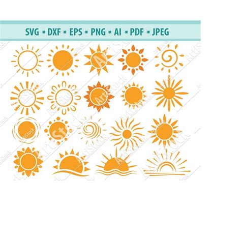 Download Free Happy Sun - SVG File, DXF File Files Free PSD Mockups