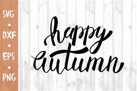 Download Free Happy autumn SVG CUT FILE Files