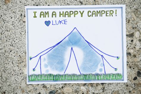 Download Free Happy camper For Crafts