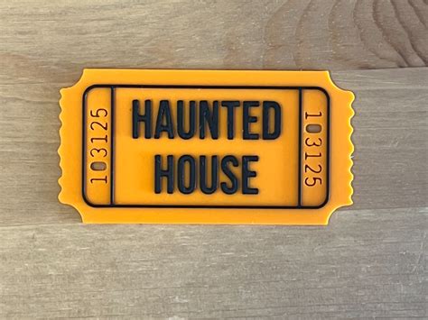 Download Free Haunted House Ticket Files Free PSD Mockups