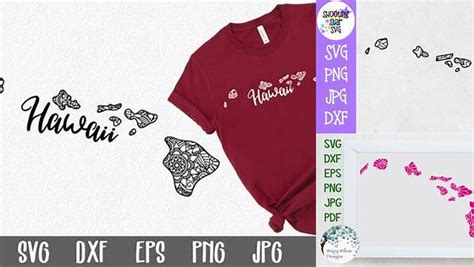 Download Free Hawaii State Mandala Clipart DXF Files