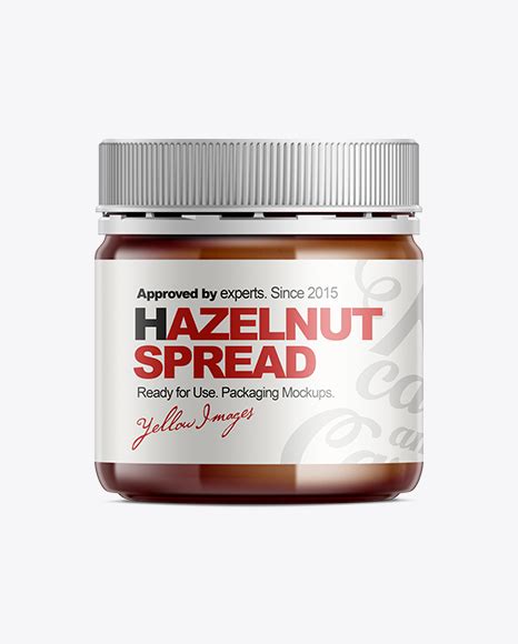 Download Free Hazelnut Spread Mockup PSD Generator