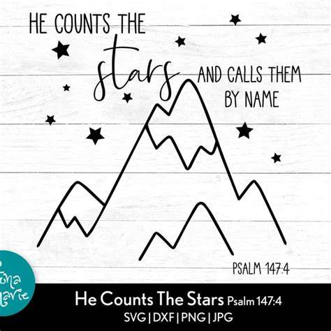 Download Free He Counts The Stars DXF Files