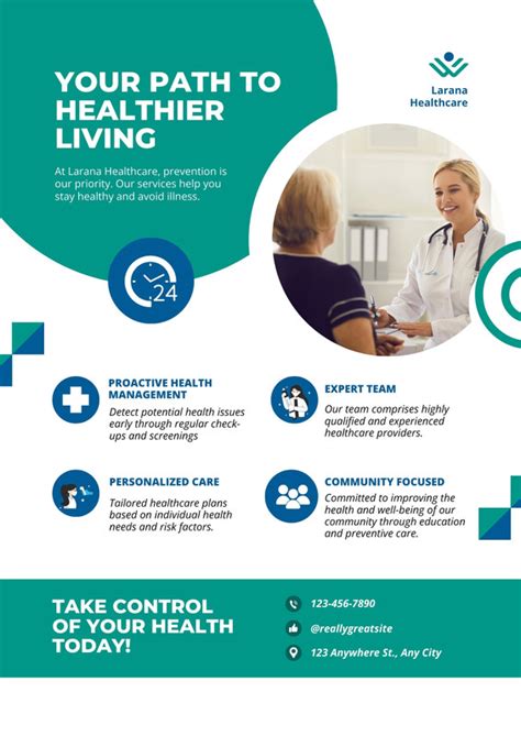 Free Health Flyer Templates | Free Design Template