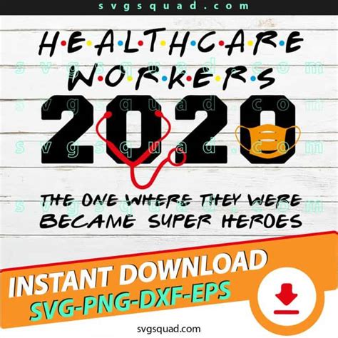 Download Free Healthcare Workers Are Essential Files DXF Files