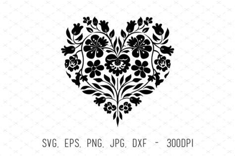 Download Free Heart Cut File Silhouette Vector Graphics Printable