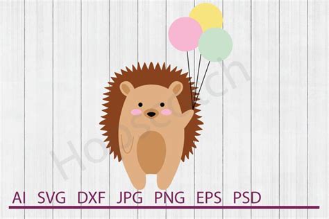 Download Free Hedgehog SVG, Hedgehog DXF, Cuttable File DXF Files
