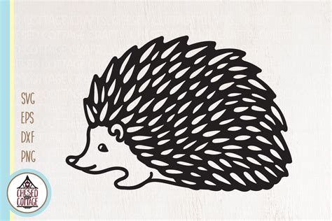 Download Free Hedgehog SVG, Hedgehog DXF, Cuttable File For Crafts