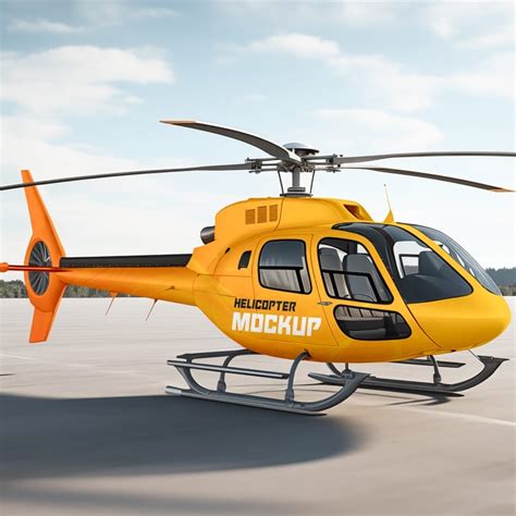 Download Free Helicopter Mockup - Half Side View PSD Free Mockups Yellowimages PSD PSD Files